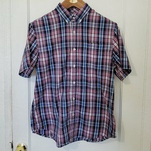 Dockers men Short Sleeve Shirt L, but size is M